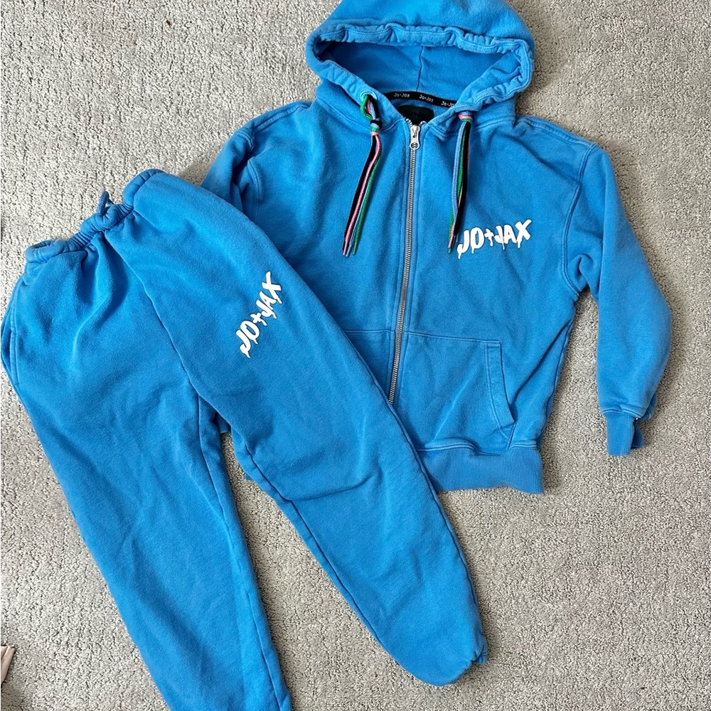 Jo + Jax YS Set- Rock It Zip Hoodie and Sweatpants